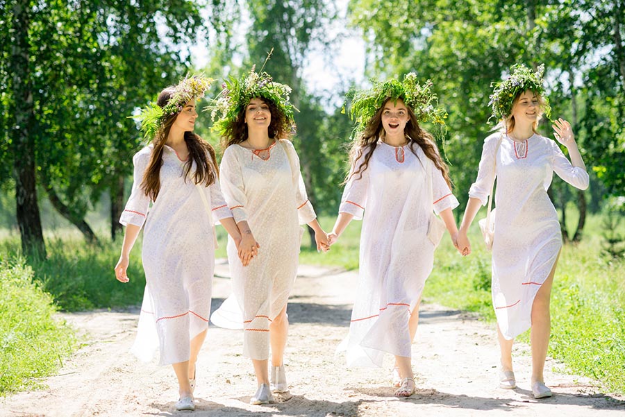 Slavic girls in Changshu