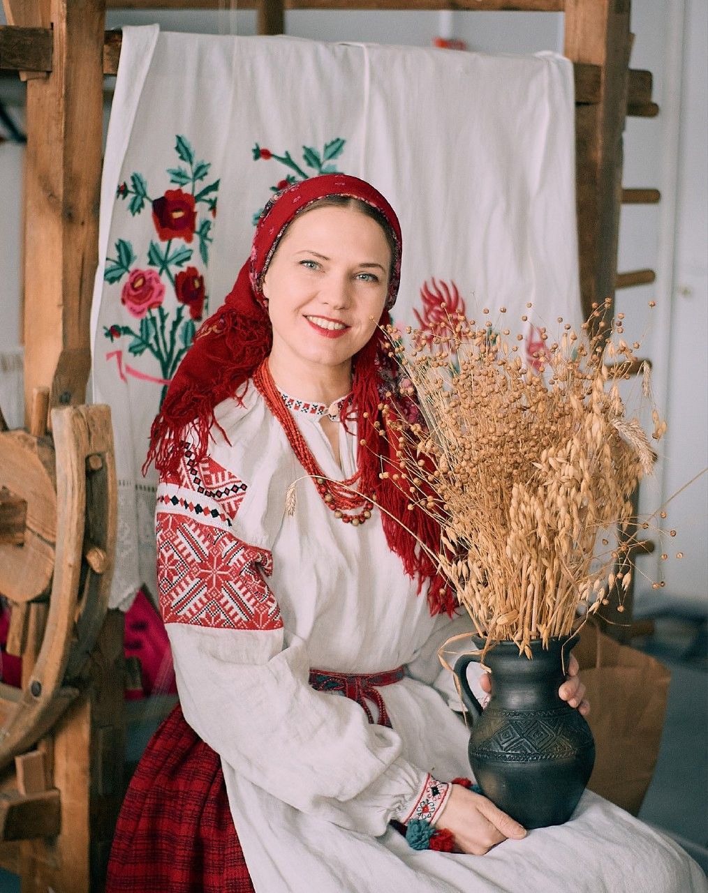 Women in Slavic costumes in Changshu