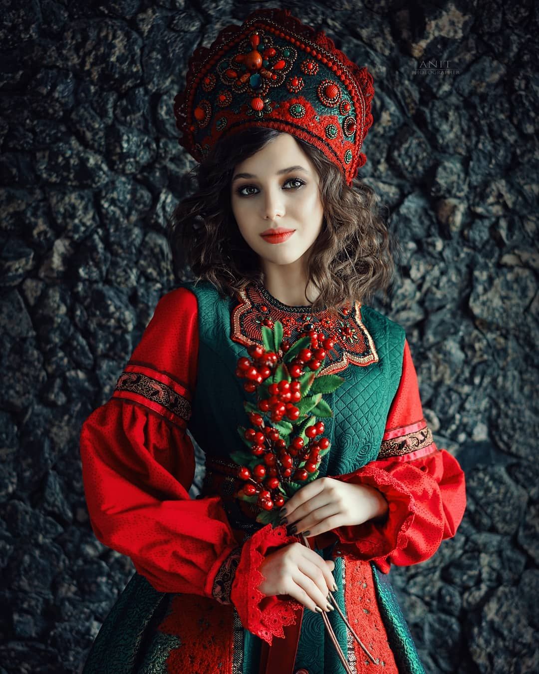Nude girl Women in Slavic costumes in Changshu