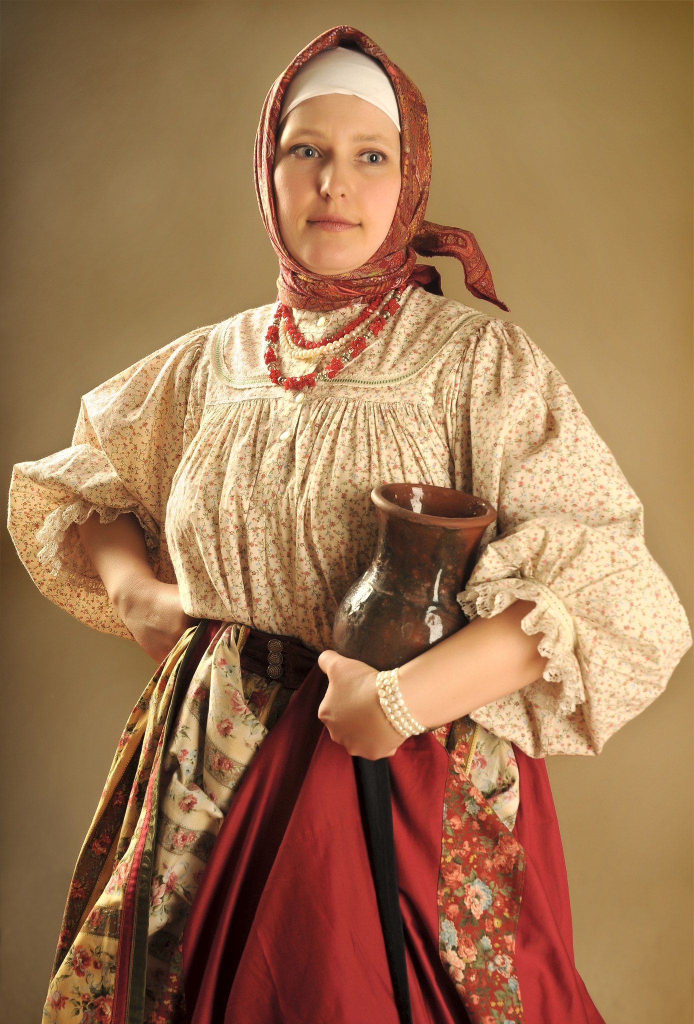 Girls in Slavic costumes in Changshu