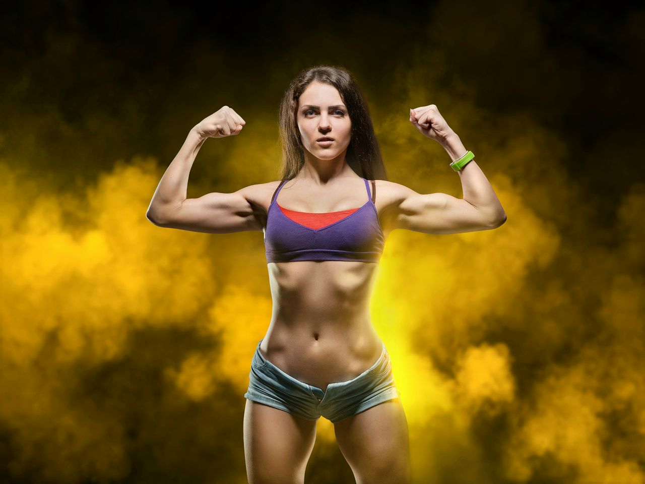 Athletic girls in Changshu